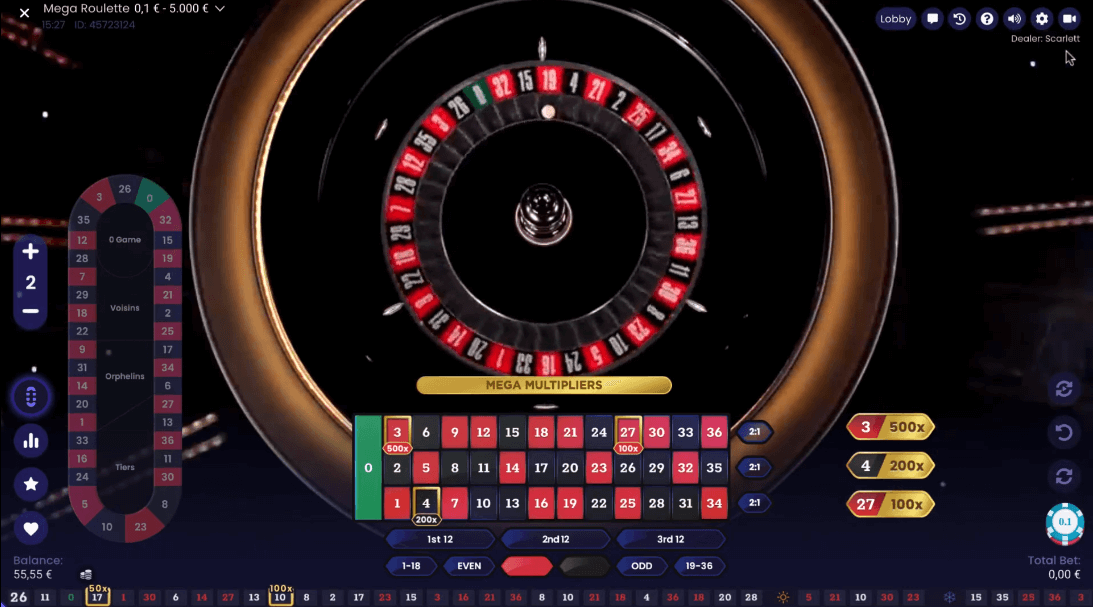Mega Roulette (Pragmatic Play) Image 1